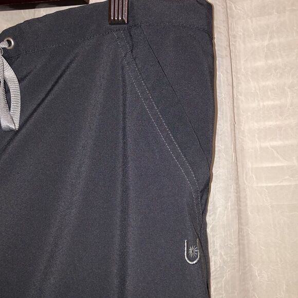 UP SP Charcoal Gray Drawstring Scrub Pants - Picture 7 of 14